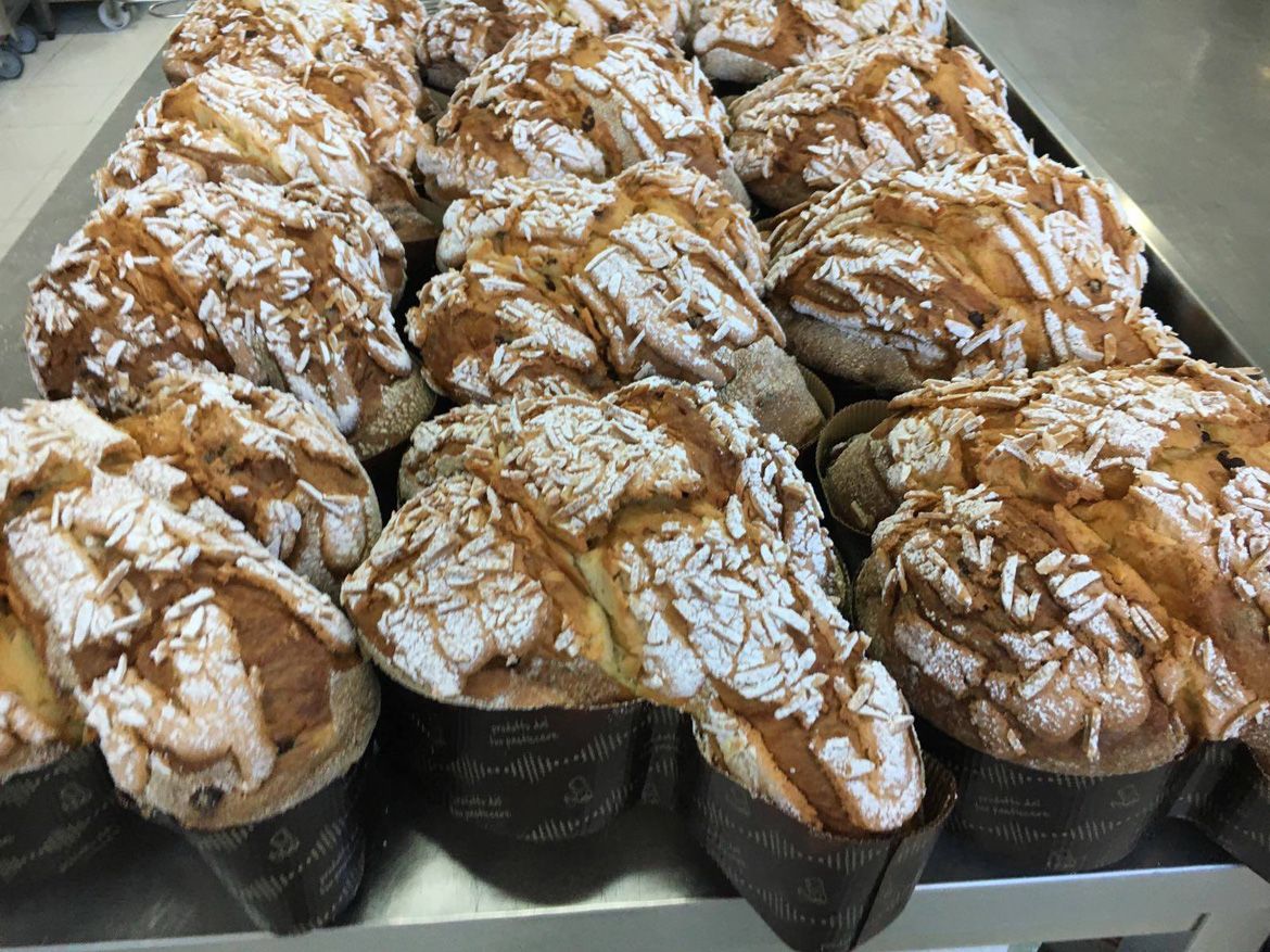 Colomba arancia e cioccolato Valrhona