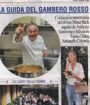 Il Messaggero - I locali Gambero Rosso di Roma
